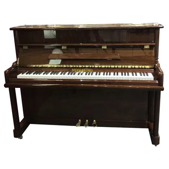 Ucuz fiyat dik piyano 88 anahtar 110 ceviz rengi