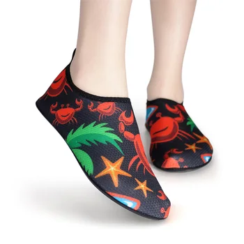 Unisex Su Kaymaz Sneaker Ayakkabı Yüzme Dalış Yaz Aqua Plaj Sandalet Düz Ayakkabı Sahil Çorap Terlik Erkekler Kadınlar için