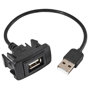 USB Dönüşüm Kablosu Güç Bağlantı Noktası Adaptörü Uygulanabilir Modeller: Toyota Weichi için, Leiling, Camry RAV4, Highlander, Corolla Dayanıklı