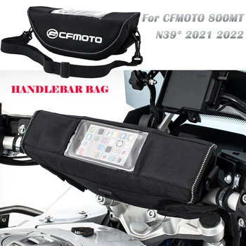 Uygun CFMOTO 800MT 800 MT MT800 N39 ° 2021 2022 Motosiklet Kolu Çanta Aksesuarları Taşınabilir Su Geçirmez Cep Telefonu Çantası