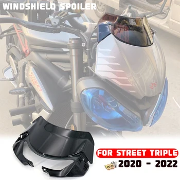Yeni 2022 2021 2020 Motosiklet Cam Spoiler Cam Saptırıcı Sokak Üçlü S660 S 660 765R 765 S 765RS 765 S R RS