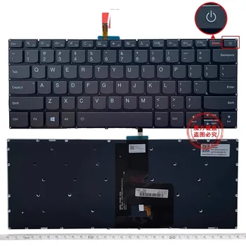 Yeni ABD Klavye Lenovo Xiaoxin 7000 için 520S - 14IKB V14-IWL V14-IIL / IKB / ADA / ARE Laptop Arkadan Aydınlatmalı Klavye