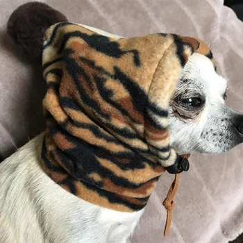 Yeni Kış Köpek Şapka Sıcak Polar Rüzgar Geçirmez Fransız Bulldog Şapka Kabarık Topu Yavru Köpekler Şapka Kap Chihuahua Pet Malzemeleri