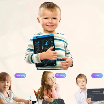 Yeni LCD çizim tableti Çocuklar için Çizim Kurulu Grafik El boyama yazma tableti Çocuklar Eğitim Oyuncaklar Boyama Pedi 4.4