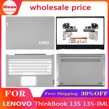 YENİ Laptop LCD arka kapak / Ön Çerçeve / Palmrest Klavye / Alt Kasa İçin Lenovo ThinkBook 13S 13S-IML 13S-IWL Gümüş Dizüstü Bilgisayarlar