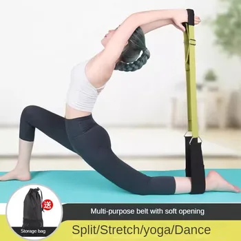 Yoga Germe ve Düz At kadın egzersiz kemeri Bölünmüş Elastik Germe Spor Dans Yumuşak Germe Aksesuarları