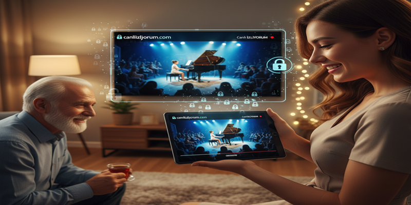 Mesafeleri Ortadan Kaldıran Güvenli Canlı Yayın Platformu Canlı İzliyorum