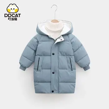 Çocuk pamuklu giysiler erkek kız Bebek Kış Sıcak Kalın Ceket koreli çocuklar kış kazak pamuk kapitone ceket