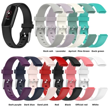 Çok renkli saat kayışı Erkekler Kadınlar akıllı saat Kayışı 15.4 mm Fitbit Lüks akıllı saat