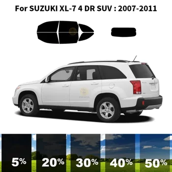 Önceden kesilmiş nanoceramics araba UV Pencere Tonu Kiti Otomotiv Cam Filmi SUZUKİ XL-7 4 DR SUV 2007-2011