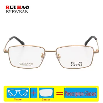 Özelleştirmek Tarifi Gözlük Reçete Gözlük Titanyum Gözlük Çerçeve Dolgu Reçine Lensler Rui Hao Gözlük Marka Gözlük 98662