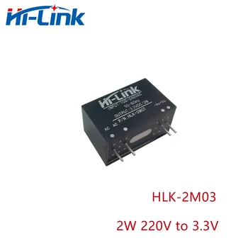 Ücretsiz kargo AC-DC 220 V için 3.3 V 2 W yüksek verimli akıllı ev anahtarı güç kaynağı modülü HLK-2M03