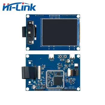 Ücretsiz Kargo AI Yüz Tanıma HLK-TX510 Testkit 3D Dürbün Kamera Canlı Algılama Ayrımcılık Katılım Erişim Sistemi